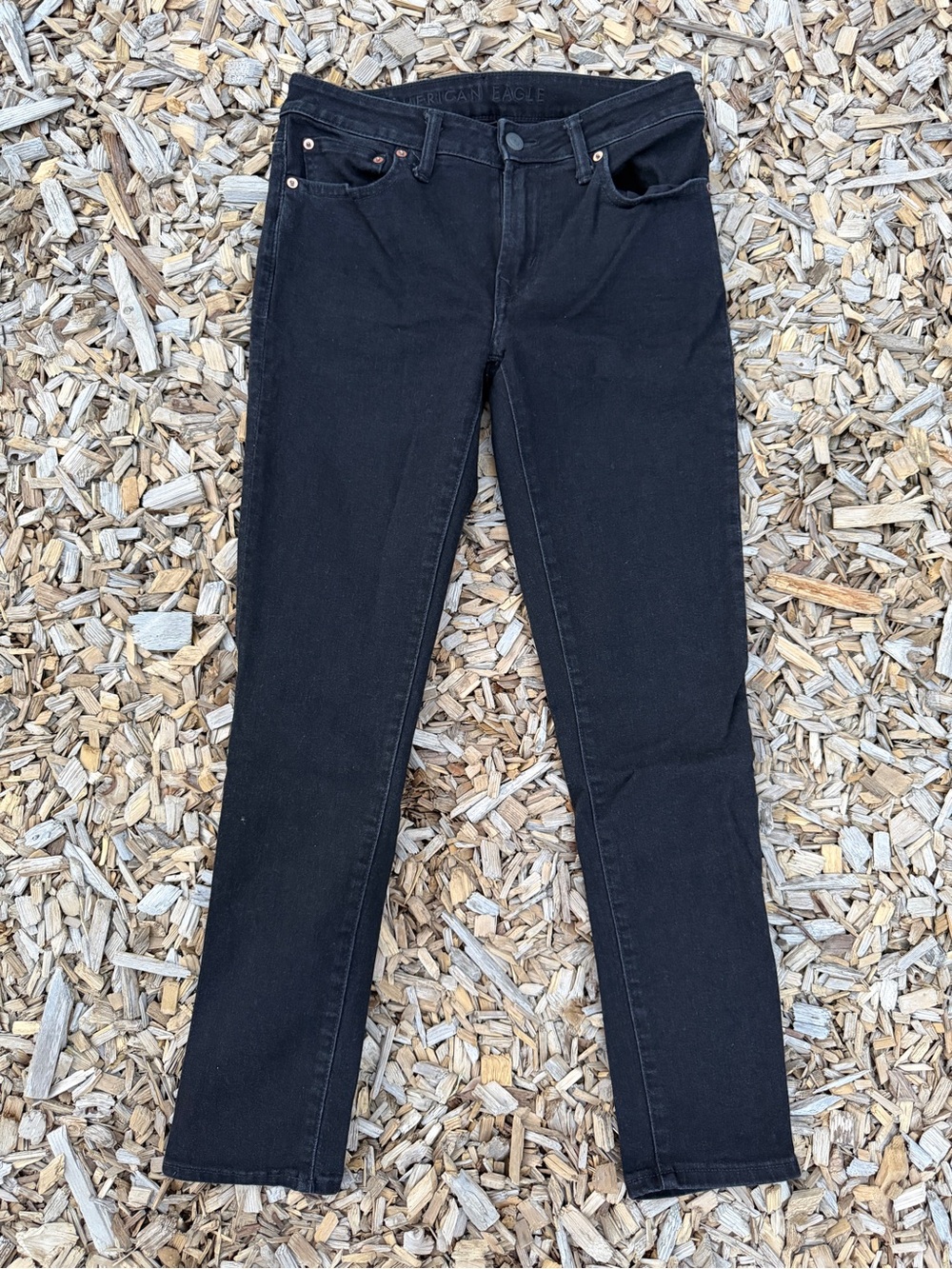 American Eagle Outfitters Black Stretch Jeans, 30x30